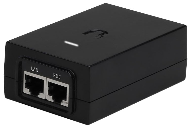 PoE(Gigabit) - інжектор Ubiquiti POE-24-12W-G (24V/0,5A/12W)