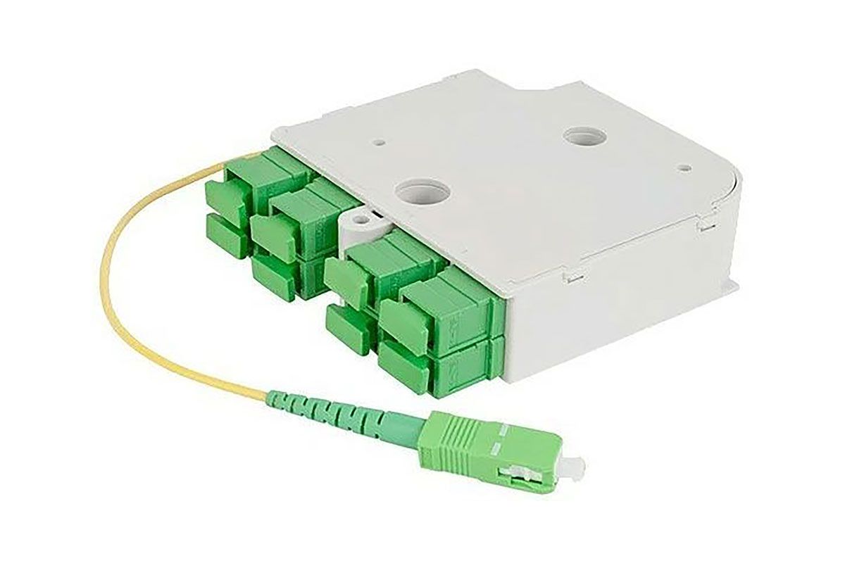 Подільник оптичний Optolink USM-1/8-PLC2,0-8SC/APC- AT (PLC (USM) 1x8-SC/APC)