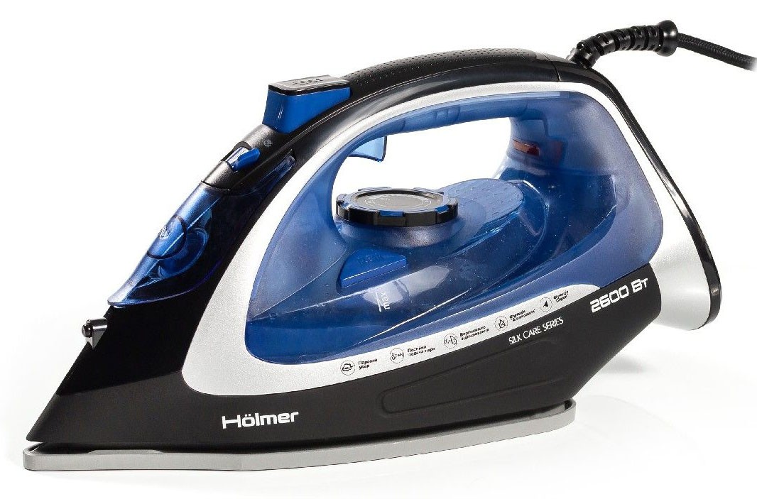 Праска Hölmer HIC-2640 (2600 Вт, керамічна підошва, об’єм резервуара для води 400 мл)