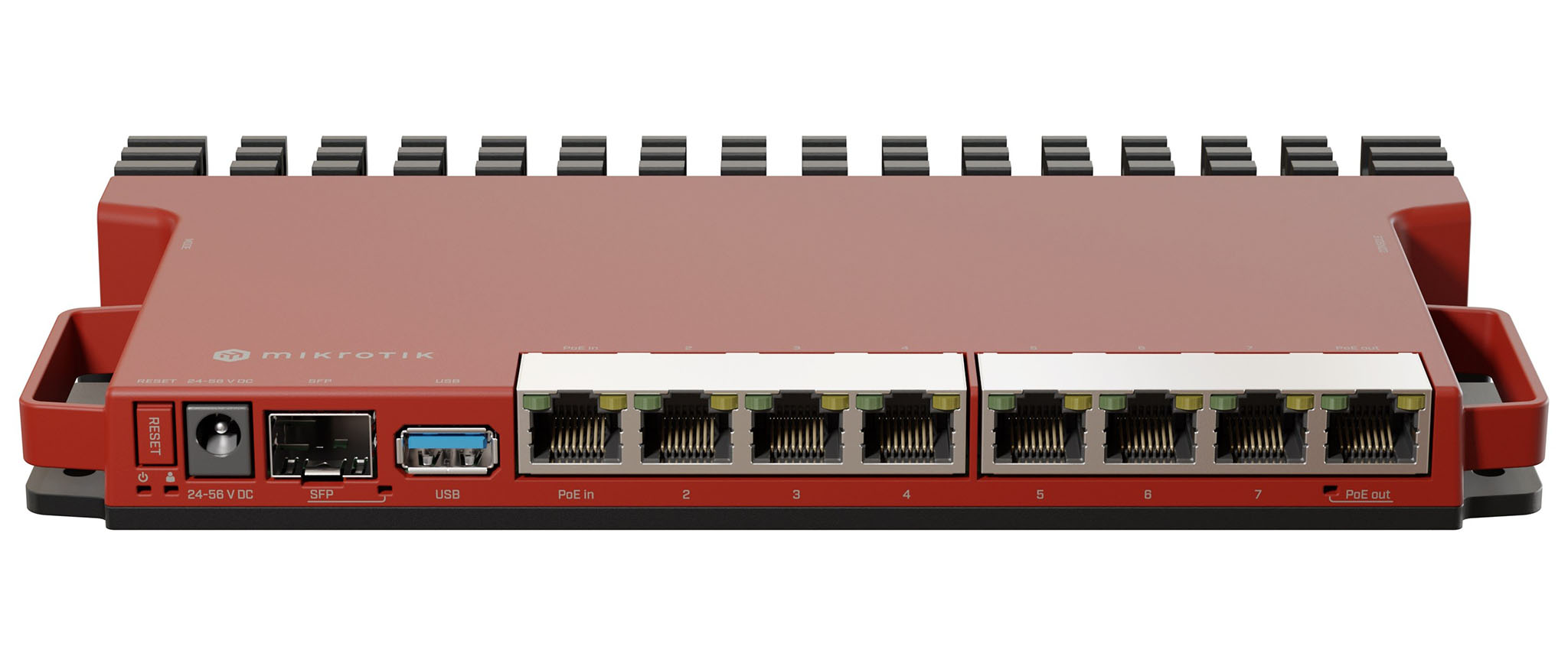 Маршрутизатор MikroTik L009UiGS-RM 8x 1G Eth, 1x SFP (2.5G), 1x USB 3.0 type A, 1x RJ45