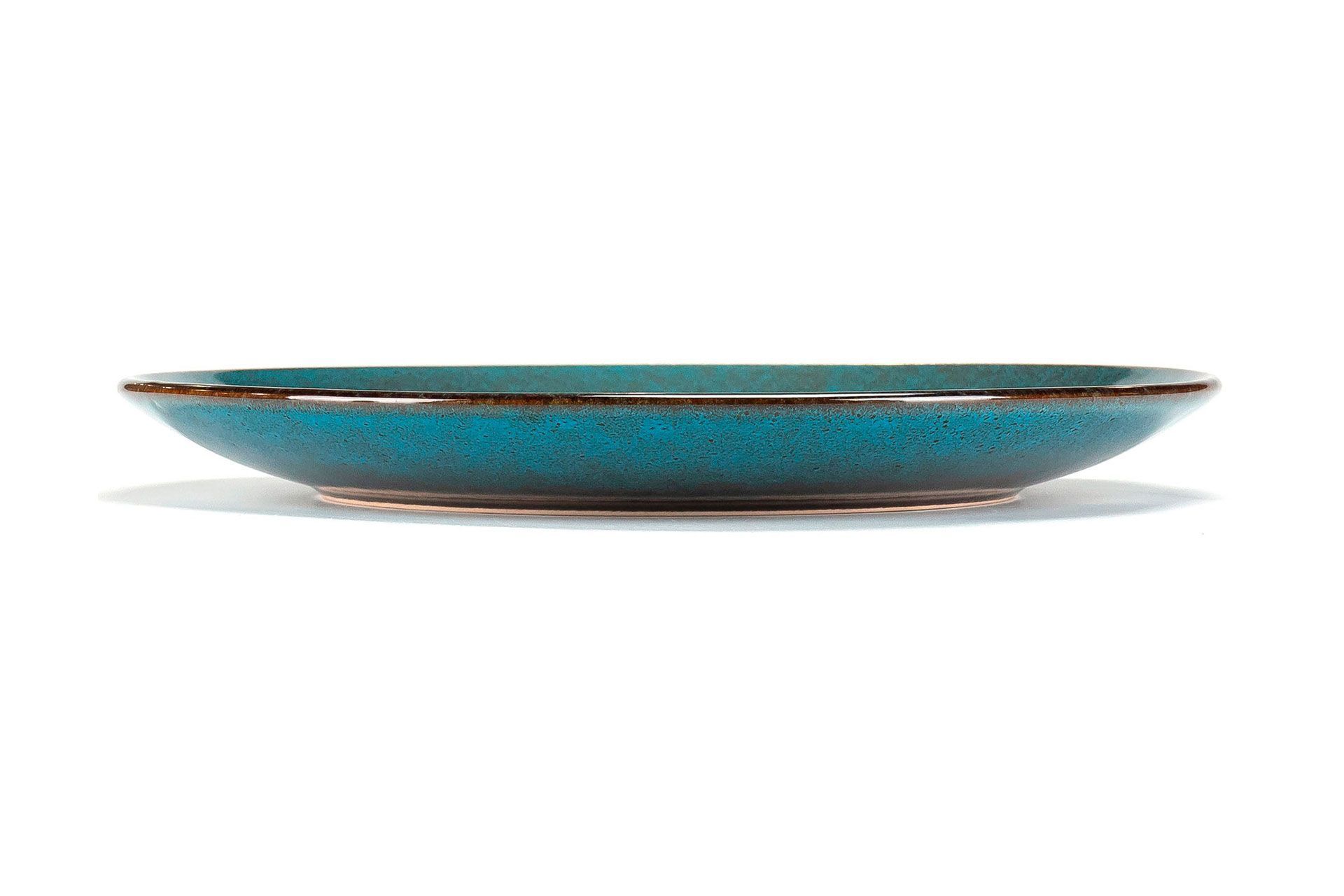 Тарілка обідня з кам`яної кераміки Hölmer FP-01270-BDGR Lagoon (27 см)