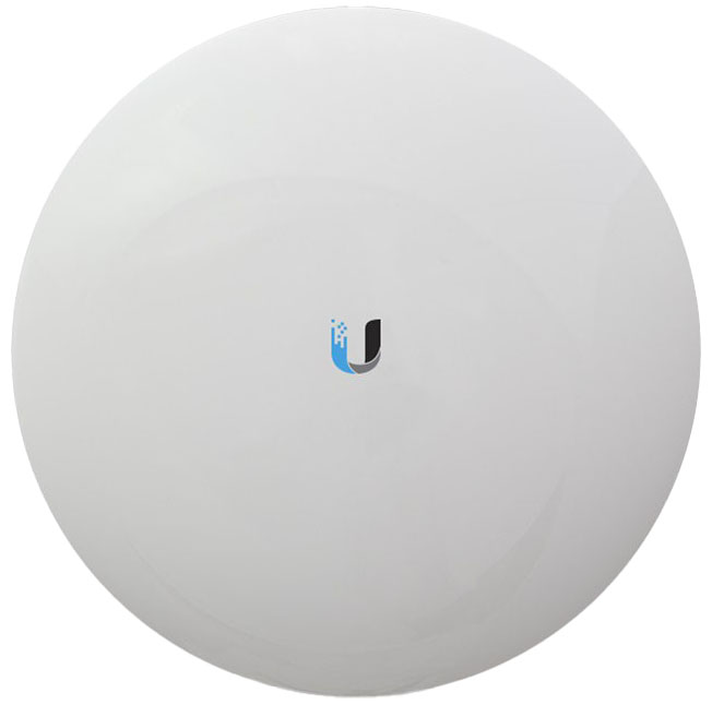 Точка доступу (зовнішня) Ubiquiti NanoBeam NBE-5AC-Gen2 ((2) 10/100/1000Mbps, 19 dBi 5 GHz)