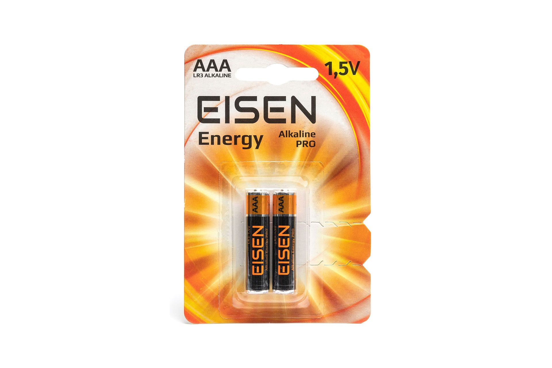 Батарейка лужна Eisen Energy Alkaline PRO LR03 (AАA), блістер 2шт.