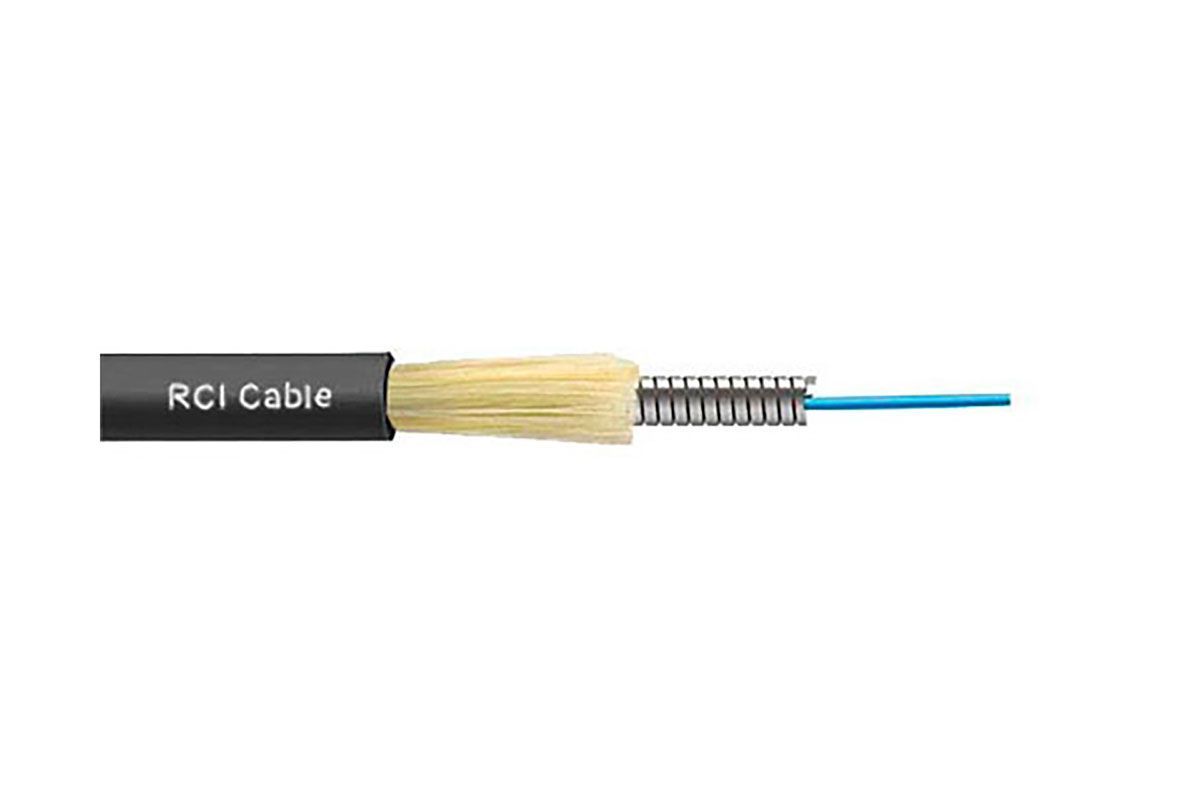 Кабель оптичний RCI Armored 1F G.657, LSZH, black, 3.15 mm