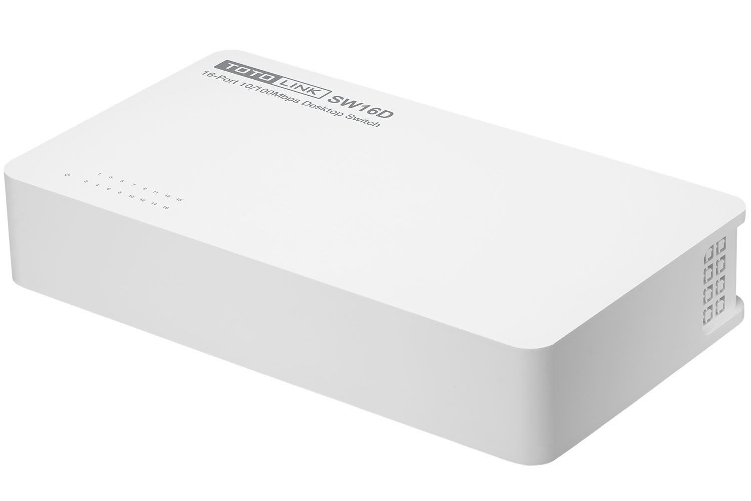 Комутатор некерований Totolink SW16D (16-ти портовий 10/100 Mbps RJ-45)