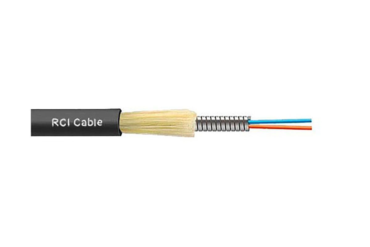 Кабель оптичний RCI Armored 2F G.657, LSZH, Black, 3.15 mm (Armored 2F G.657, LSZH, black, 3.15 mm)