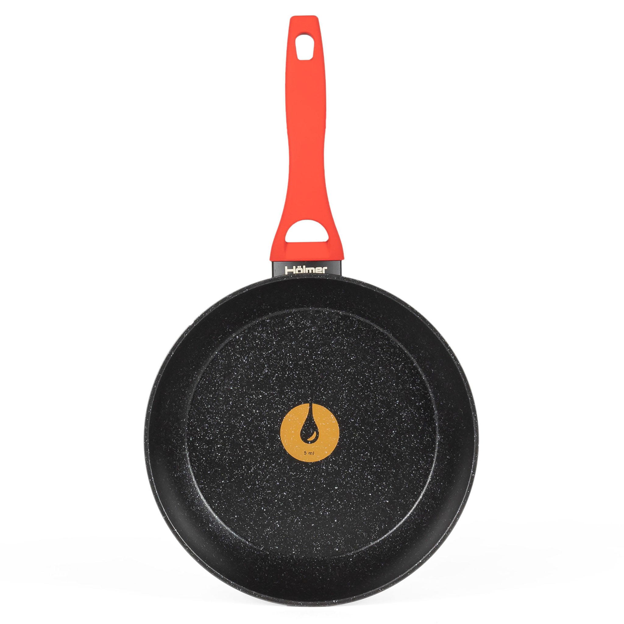 Сковорода кована з кришкою Hölmer FP-22324-SROMBL Fiesta 24 см