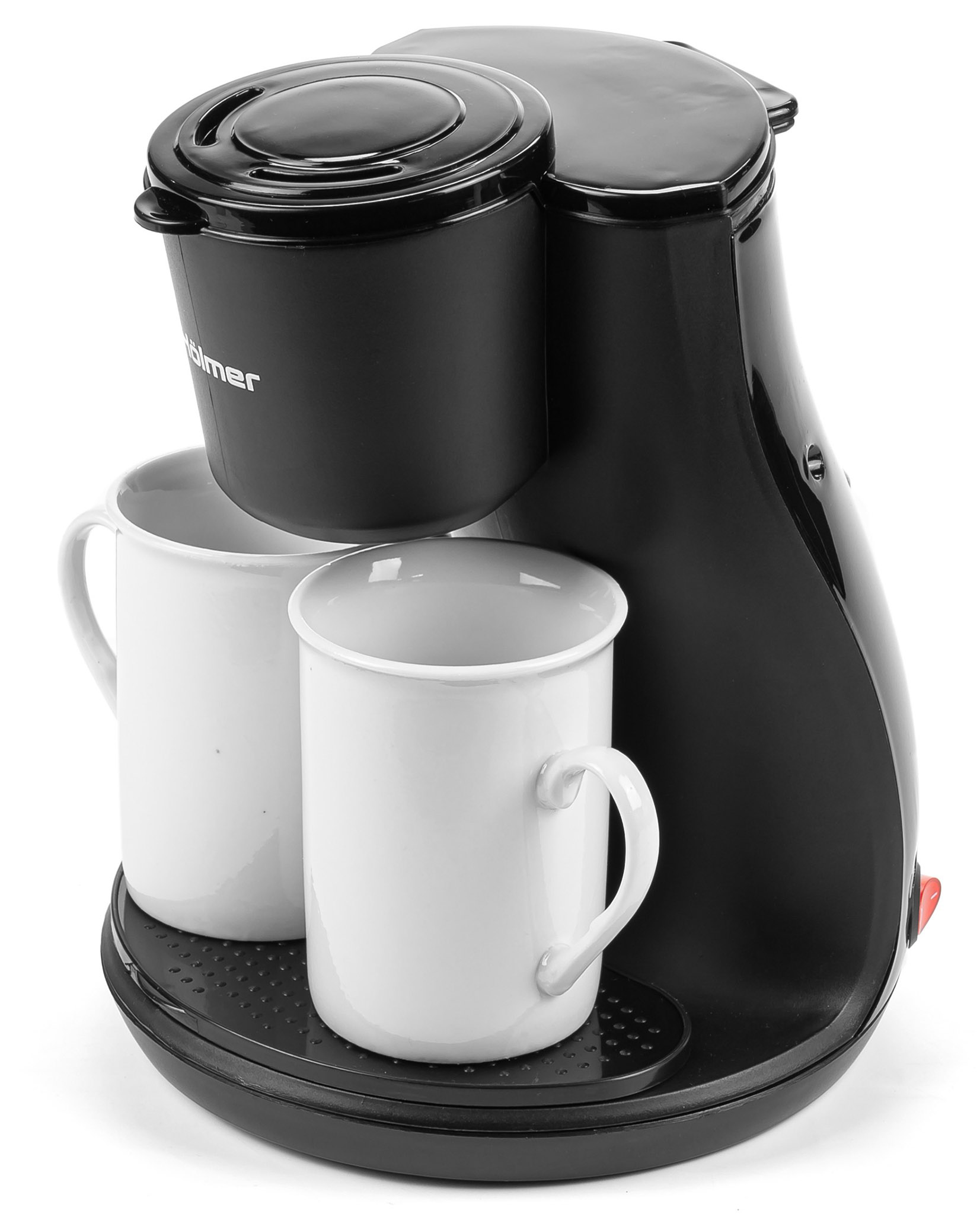 Крапельна кавоварка Hölmer HCD-022, Об'єм резервуара для води/кавника 240 мл. 450 Вт, на 2 чашки