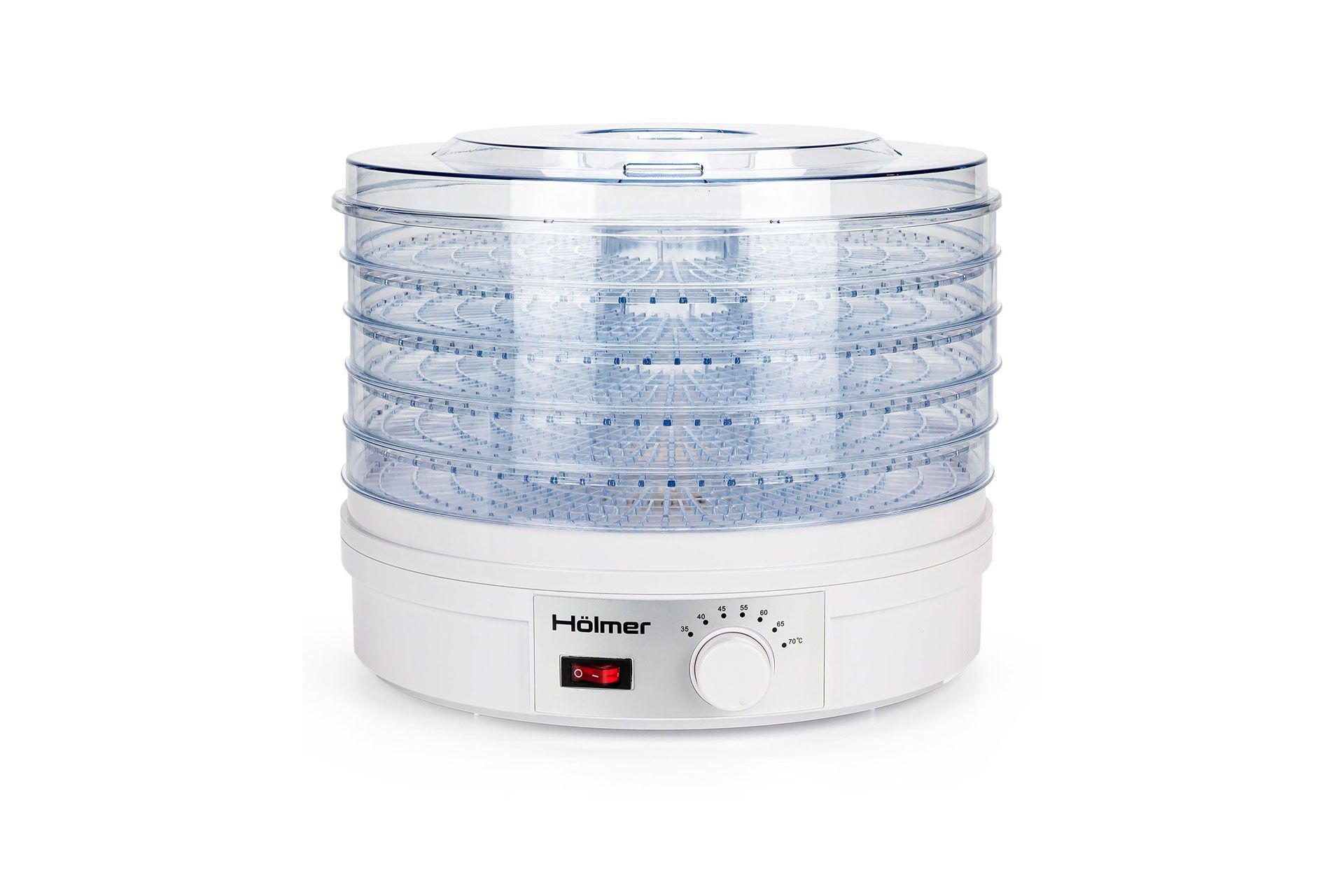 Сушарка для продуктів Hölmer HFD-30W 300 Вт, Об'єм 10л Діаметр сушильного піддону: 32 см