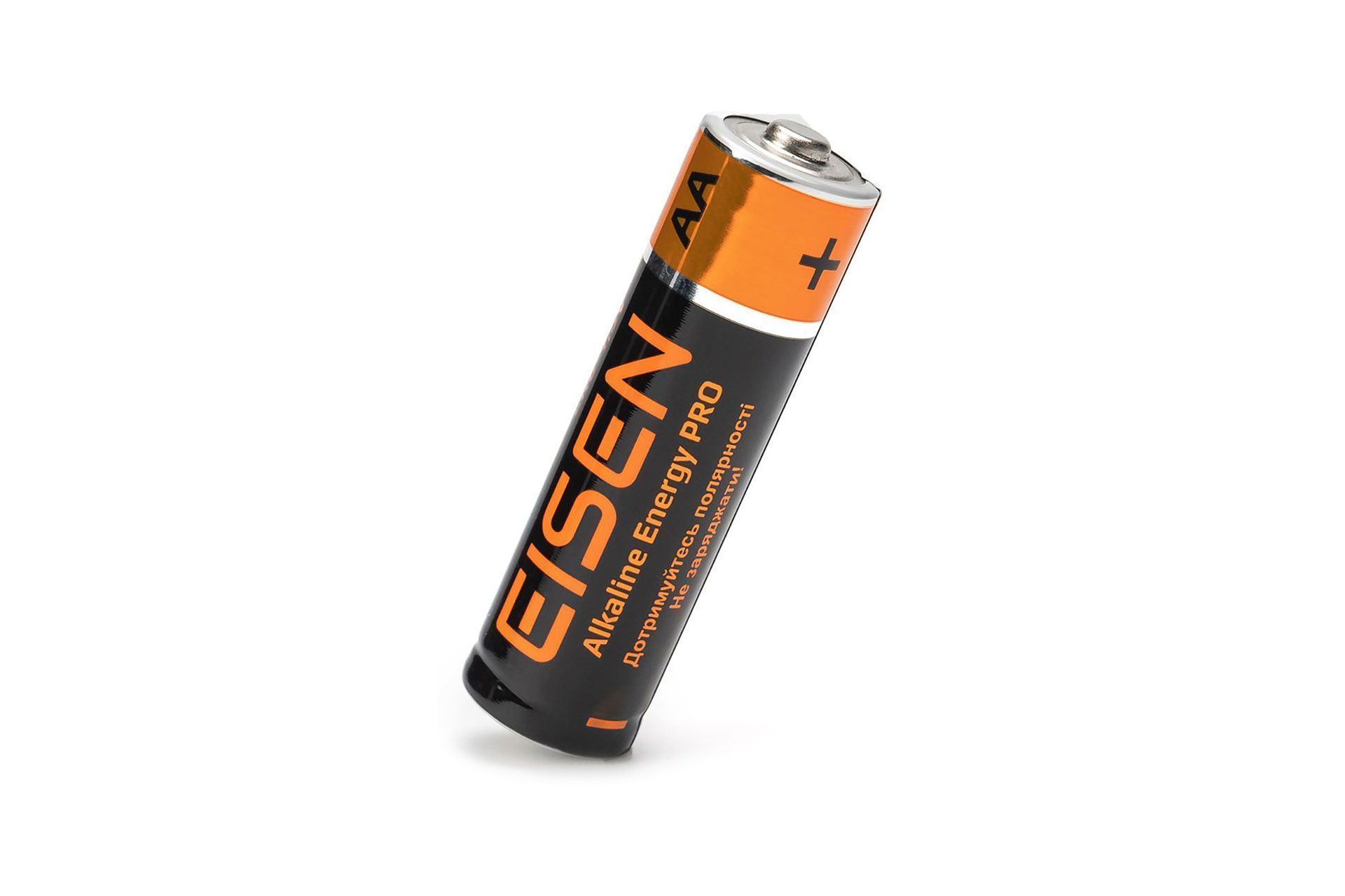 Батарейка лужна Eisen Energy Alkaline PRO LR6 (AA), блістер 4шт.