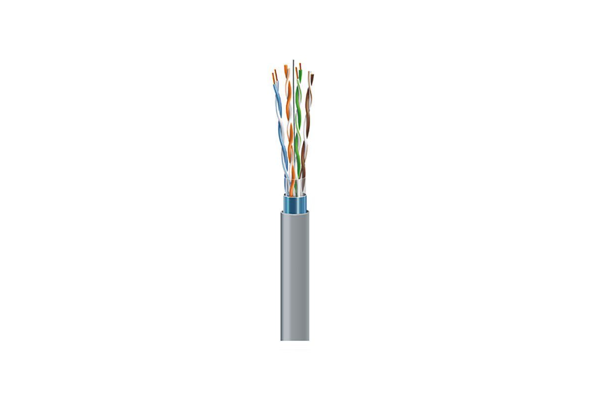 Кабель вита пара ЗЗКМ Category 5e F/UTP 305 м 4х2х24 AWG мідь (7091000)