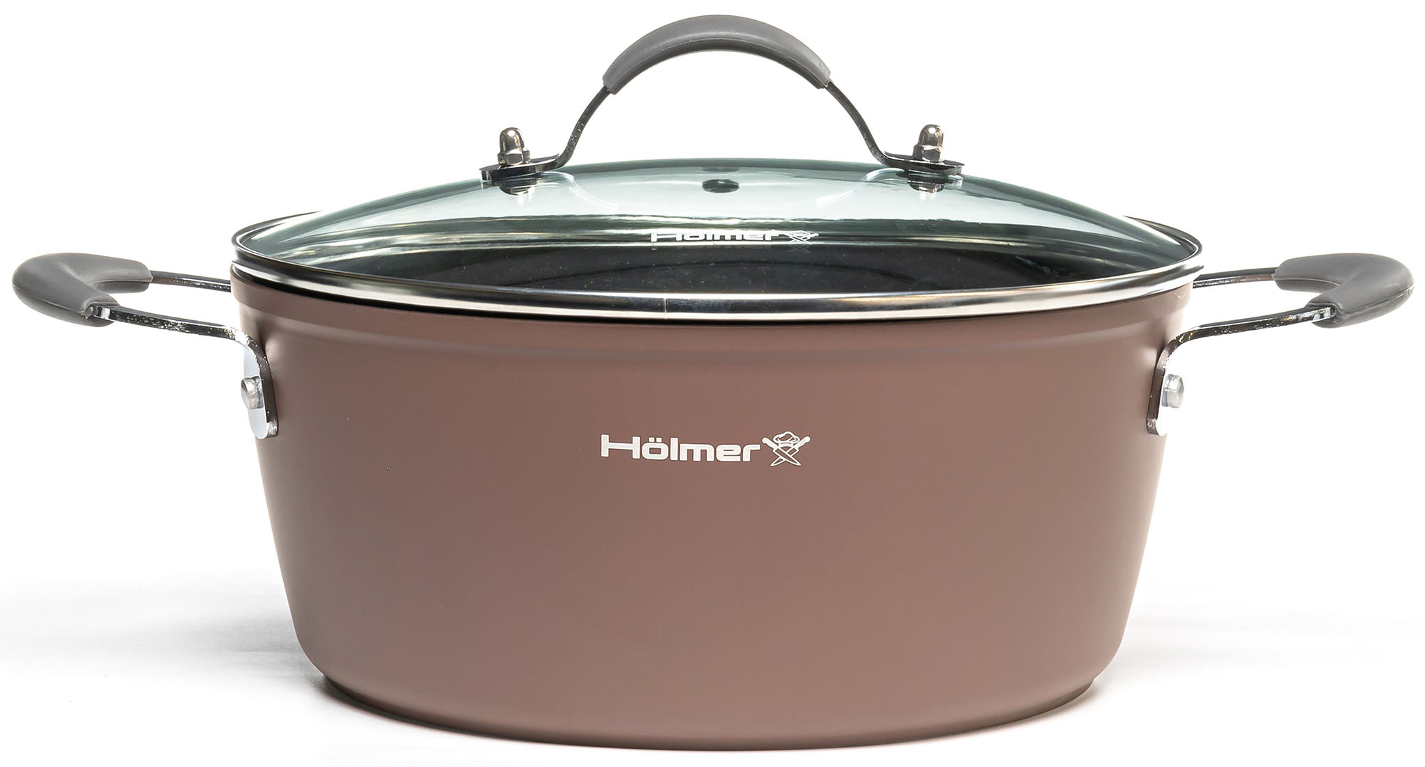 Каструля кована з кришкою Hölmer CR-1341-FABSL Royal (4.1л)