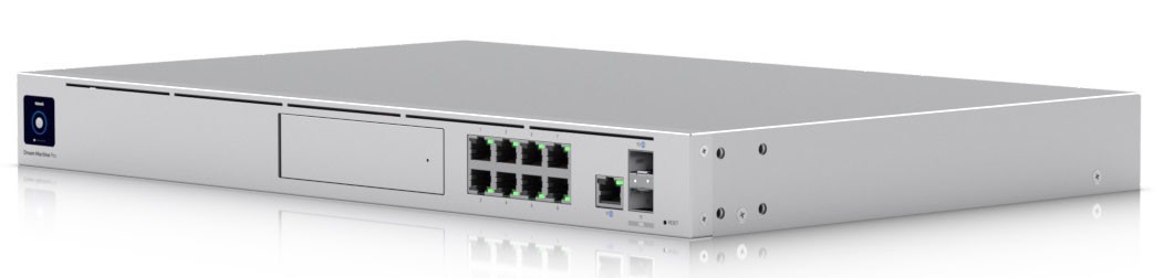 Маршрутизатор Ubiquiti UniFi Dream Machine Pro ((8) 10/100/1000Mbps, (2) 1G/10Gbps, Bluetooth)