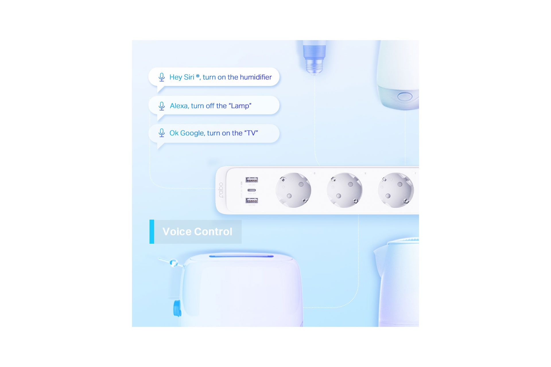 Розумний Wi-Fi подовжувач живлення Tapo P300 Tp-link