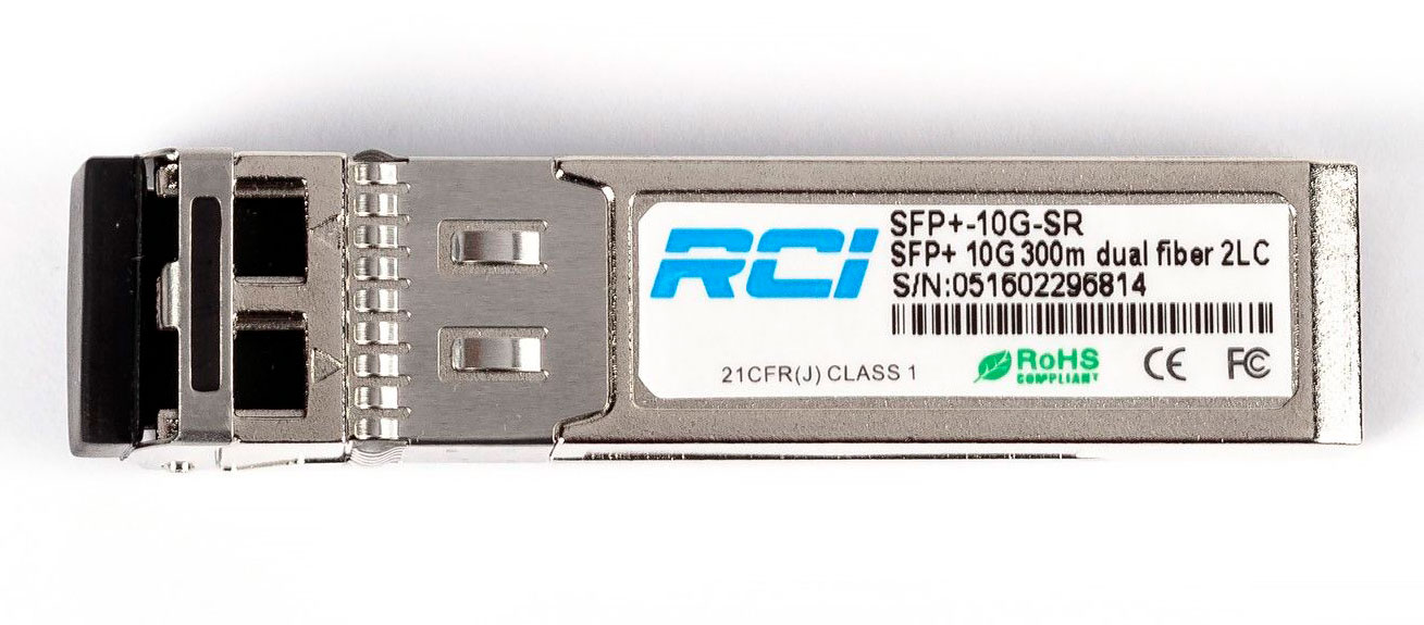 Romsat | Модуль оптичний SFP+-10G-SR (10G, 300m, 2LC, Tx 850nm)