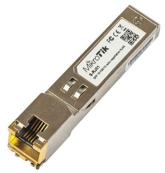 Модуль MikroTik S-RJ01 (1.25 Гб/с, RJ45, 100 м)