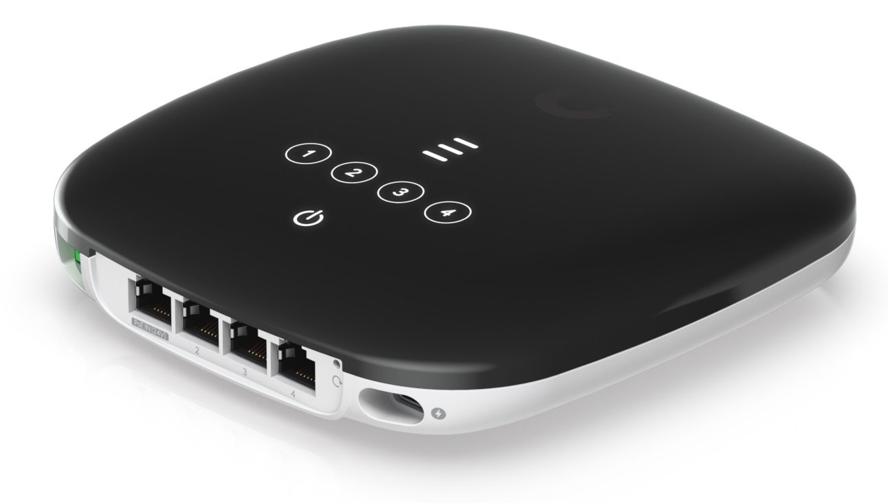 Абонентський ONT (ONU) Ubiquiti UFiber WiFi (1)SC/APC, GPON WAN, (4)Gigabit RJ45, (1)Wi‑Fi, 802.11n (UF-WiFi)