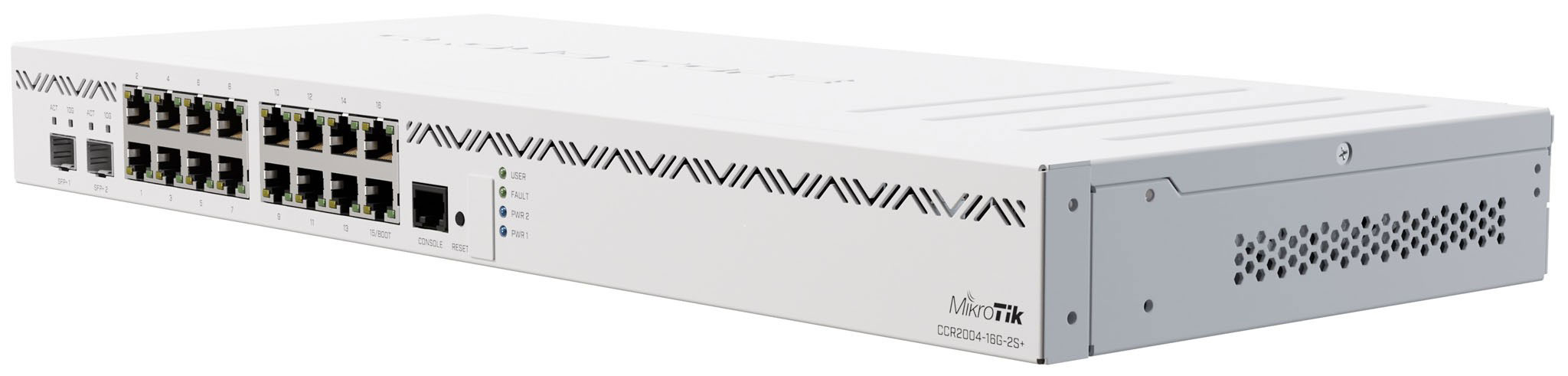 Маршрутизатор MikroTik CCR2004-16G-2S+ (16) 10/100/1000 Ethernet