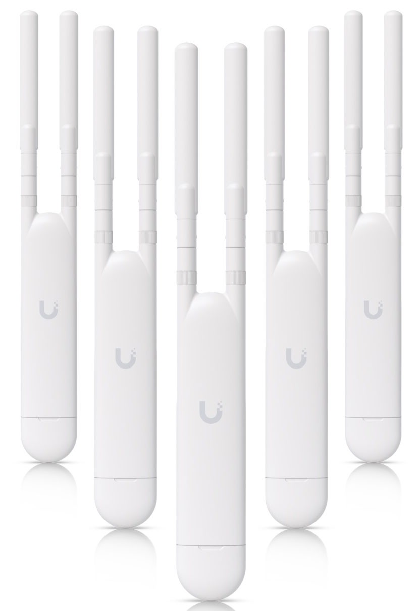 Точка доступу Ubiquiti UniFi AP AC Mesh 5 pack (802.11 a/b/g/n/ac, 1 х 10/100/1000, 2,4 GHz - 3 dBi)