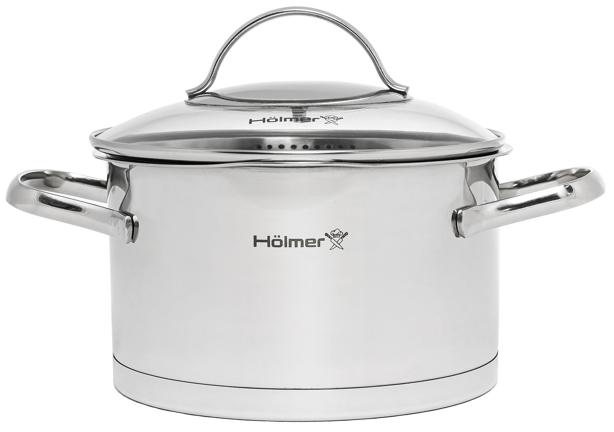 Каструля з кришкою Hölmer CR-17526-SSD Aurora (2,6л)