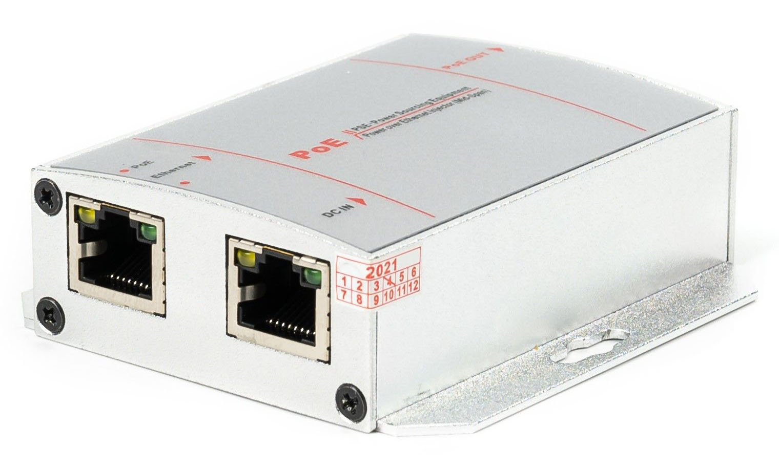POE подовжувач RCI RCI3108PSE 100Mbit/s, IEEE802.3at 15,4W, no PSU