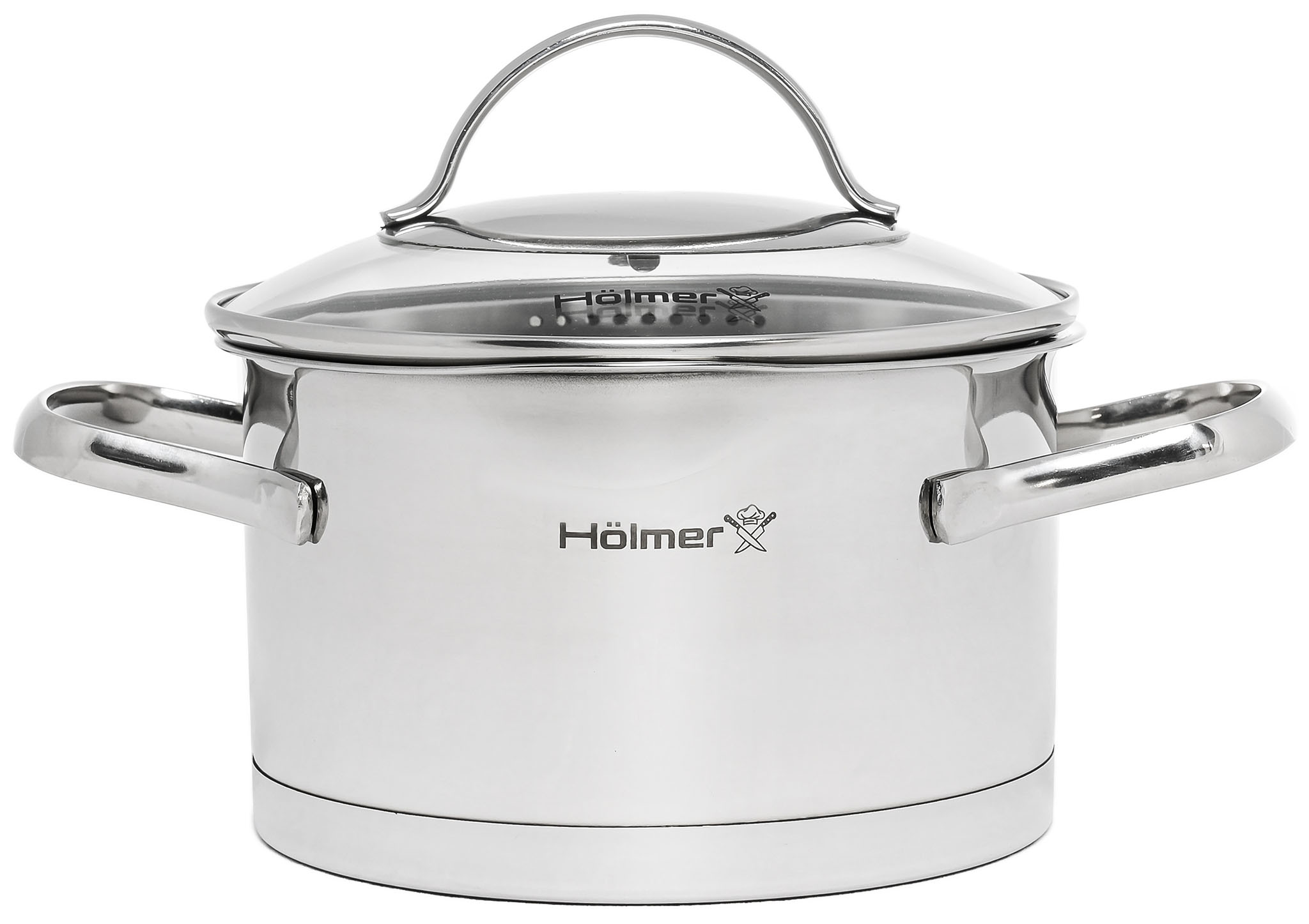Каструля з кришкою Hölmer CR-17519-SSD Aurora (1,9л)