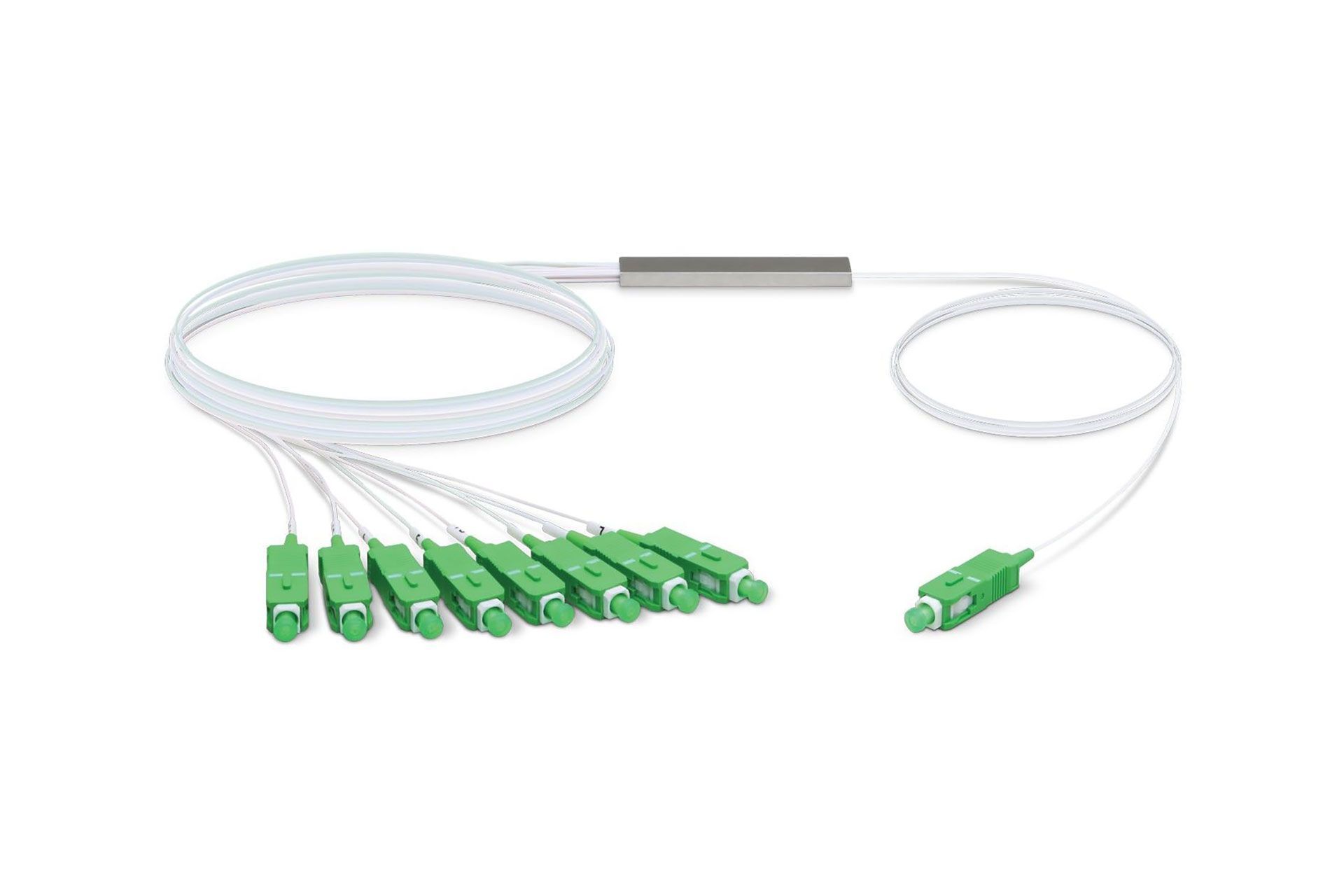 Сплітер Ubiquiti UF-SPLITTER-8 APC, SC - SC, 1 : 8, 4 м. 1260 - 1560 nm