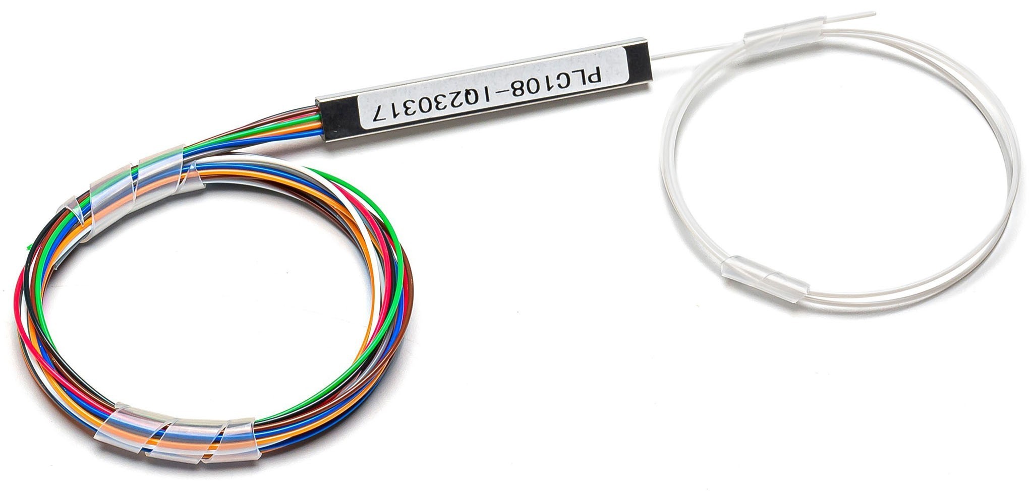 Подільник оптичний RCI PLC - 1x8 - NC без конекторів (PLC 1x8 - 0.9 mm cord - 0.5 m (G.652 D))