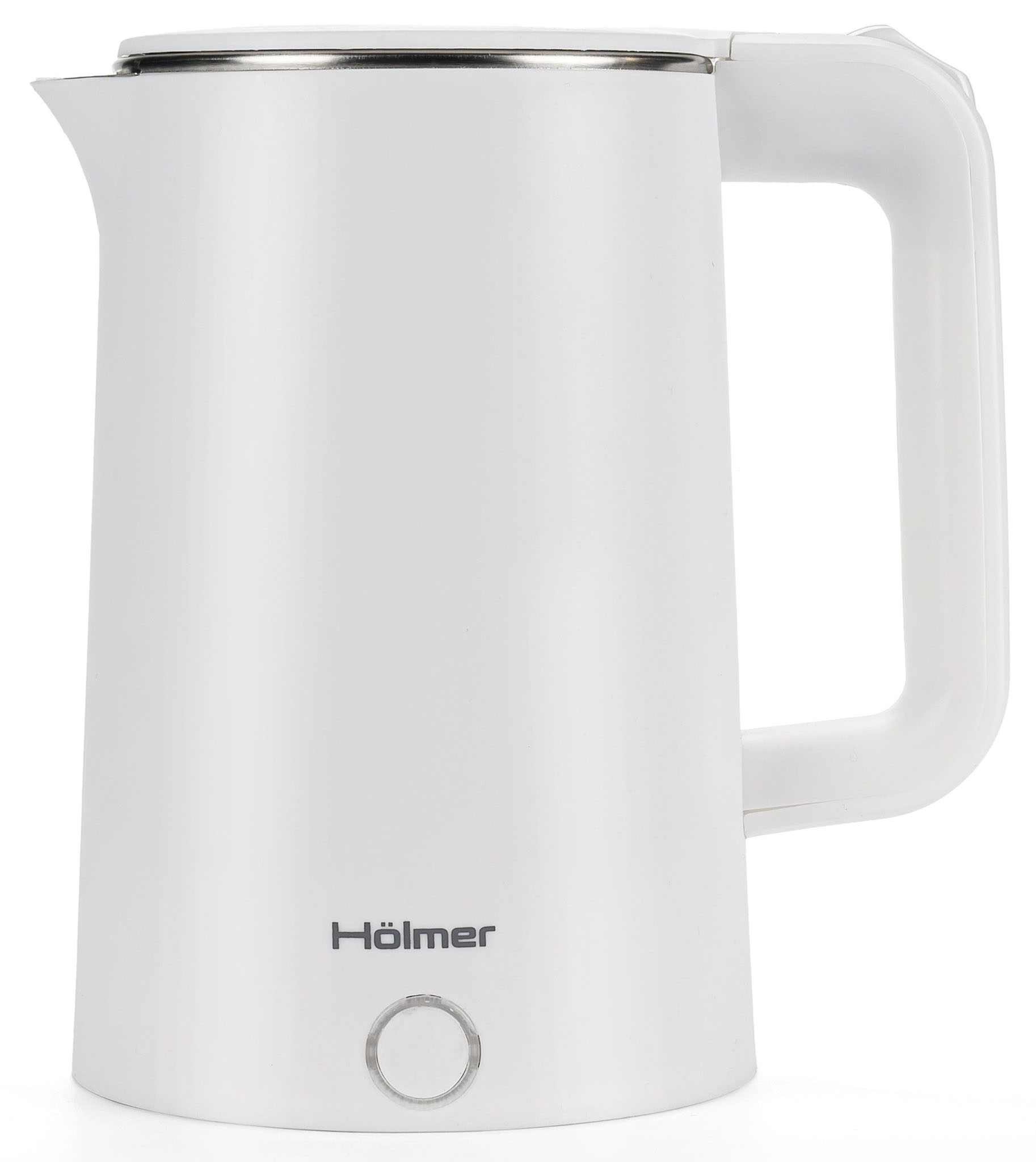 Електрочайники Hölmer HKS-212S 1500Вт, 1,8л., дисковий . подвійні стінки.  метал/пластик