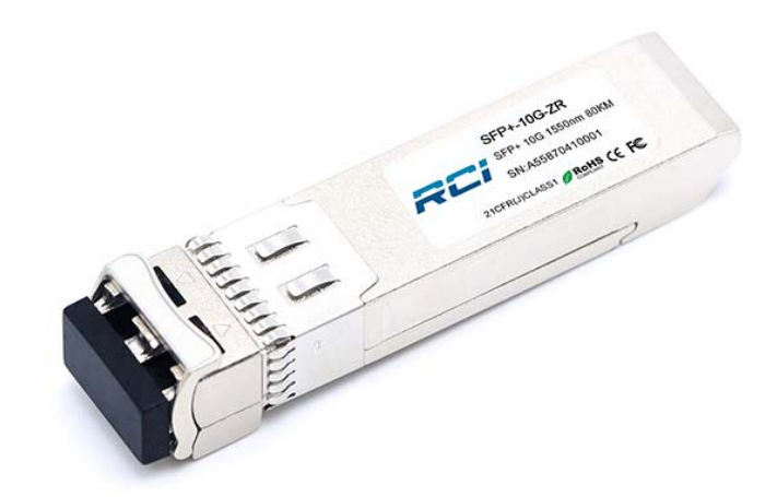 Модуль оптичний RCI SFP+-10G-ZR 10G, 80km, 2LC, Tx 1550nm