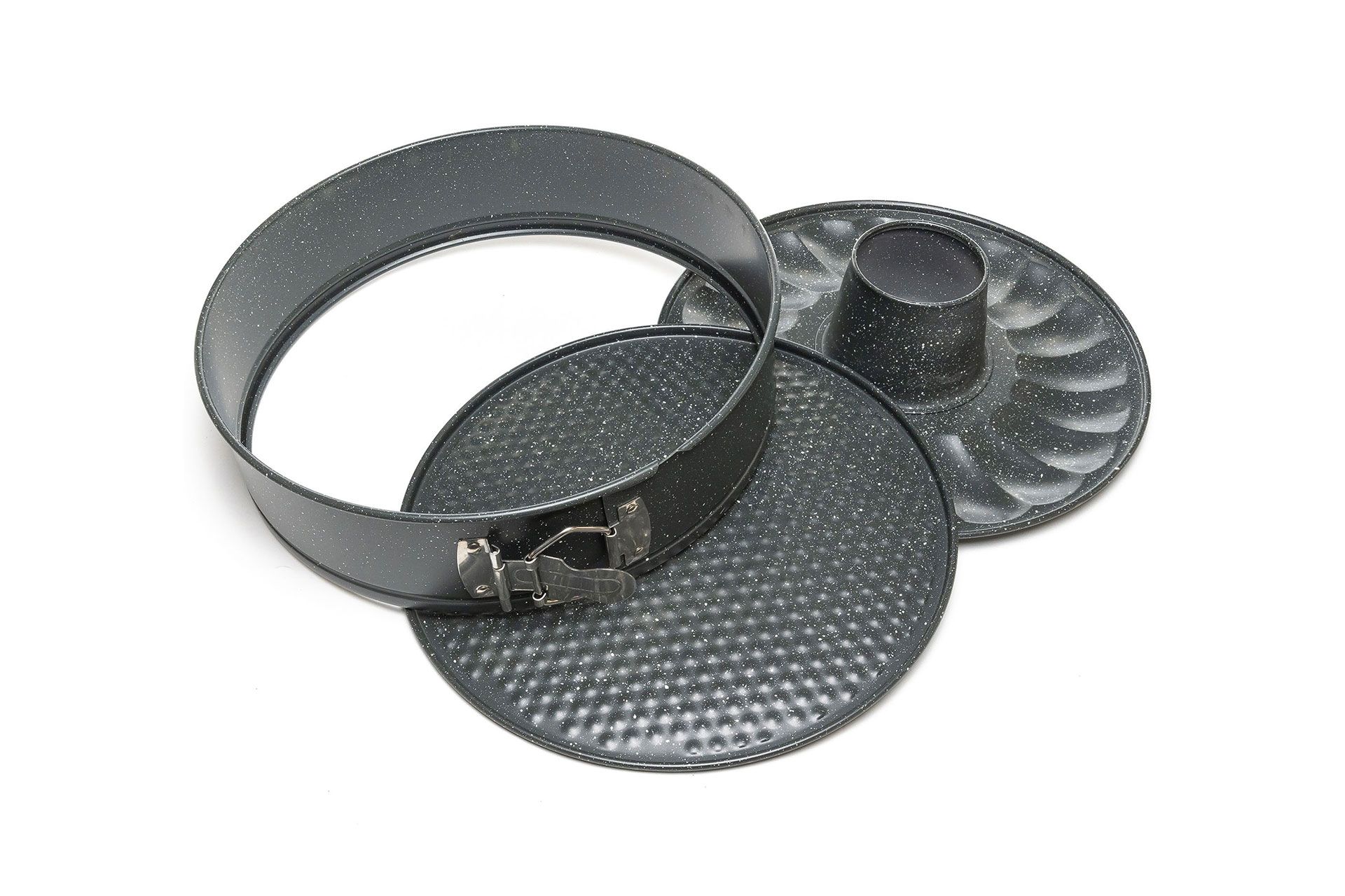 Форма для випікання зі знімним дном Hölmer BCR-0626-RCG+BCR-0628-RCG Sweet cake Granite