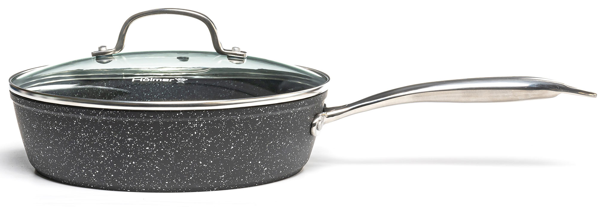 Сотейник кований з кришкою Hölmer DF-42824-FAMML Elegance 24 см