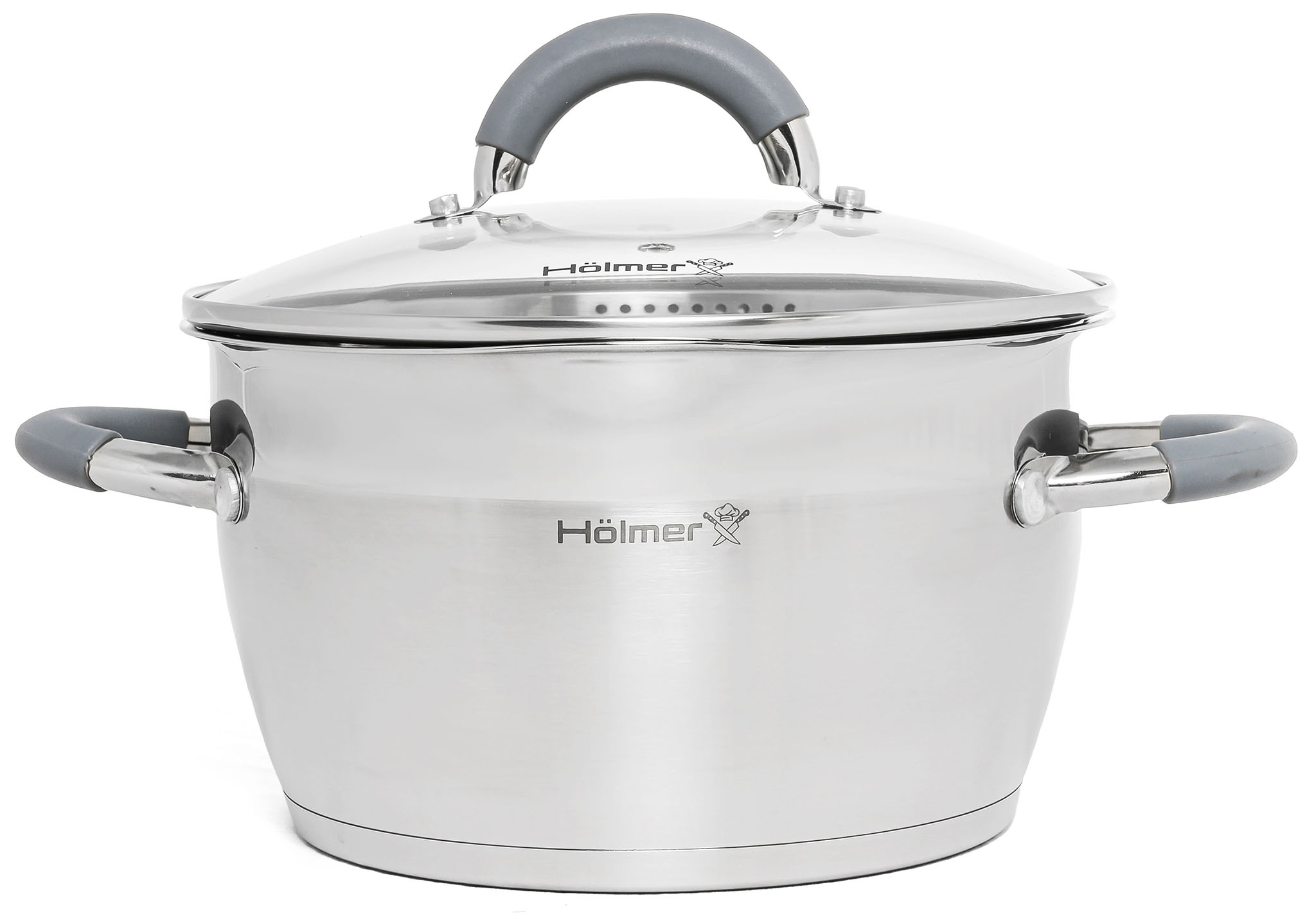 Каструля з кришкою Hölmer CR-16519-SSGD Chef Assistant (1,9л)