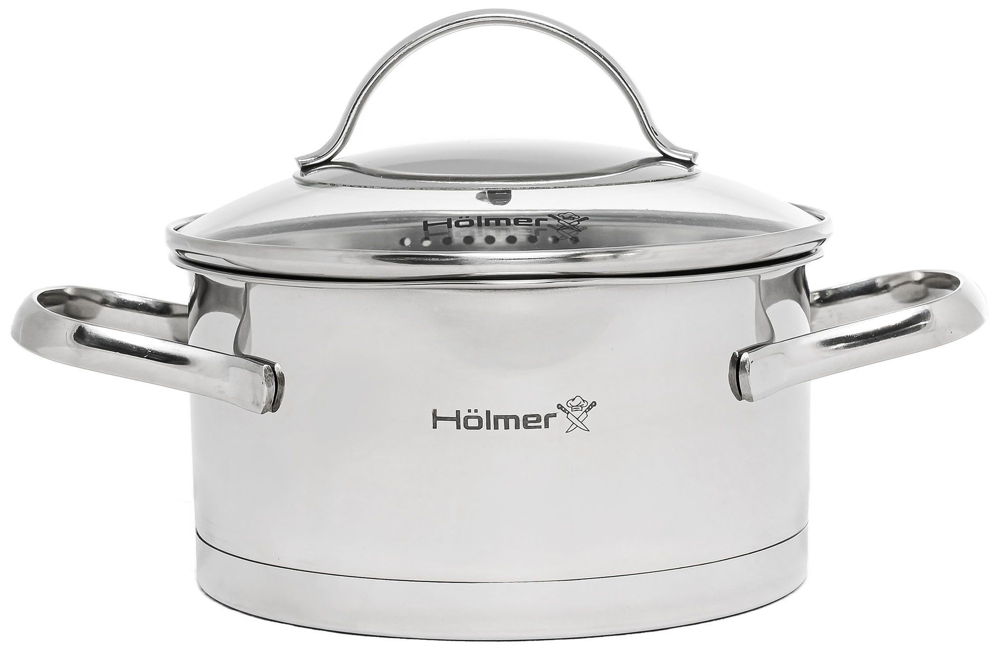 Каструля з кришкою Hölmer CR-17515-SSD Aurora (1,5л)