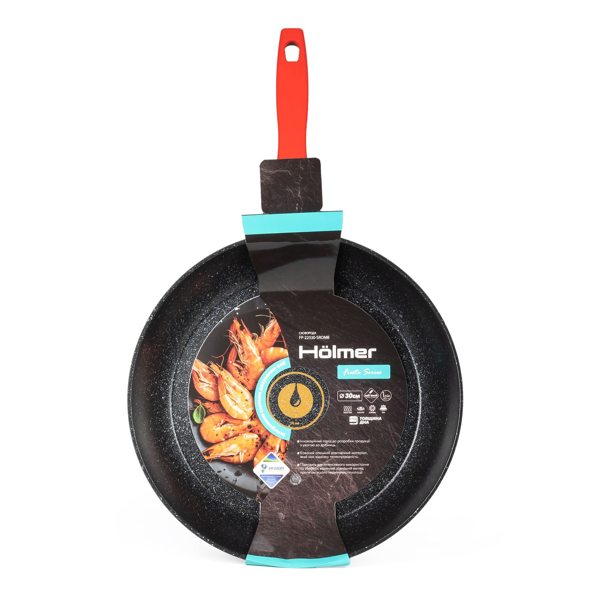 Сковорода кована Hölmer FP-22330-SROMB Fiesta 30 см
