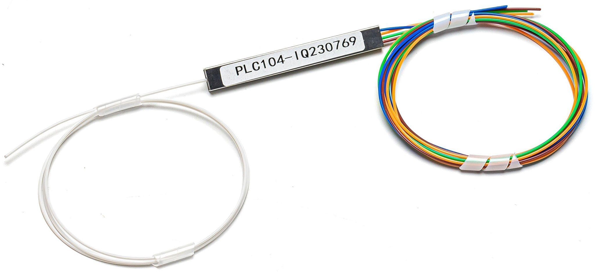 Подільник оптичний RCI PLC - 1x4 - NC без конекторів (PLC 1x4 - 0.9 mm cord - 0,5 m (G.652 D))