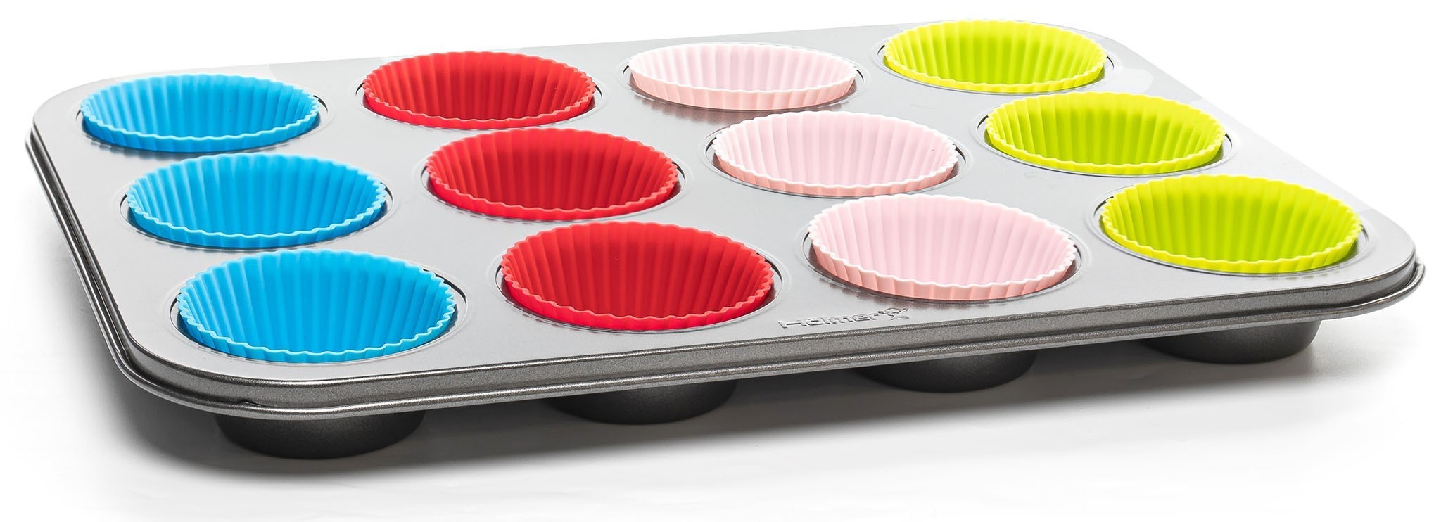 Форми для випікання мафінів Hölmer BM-0812-RSG Sweet cake