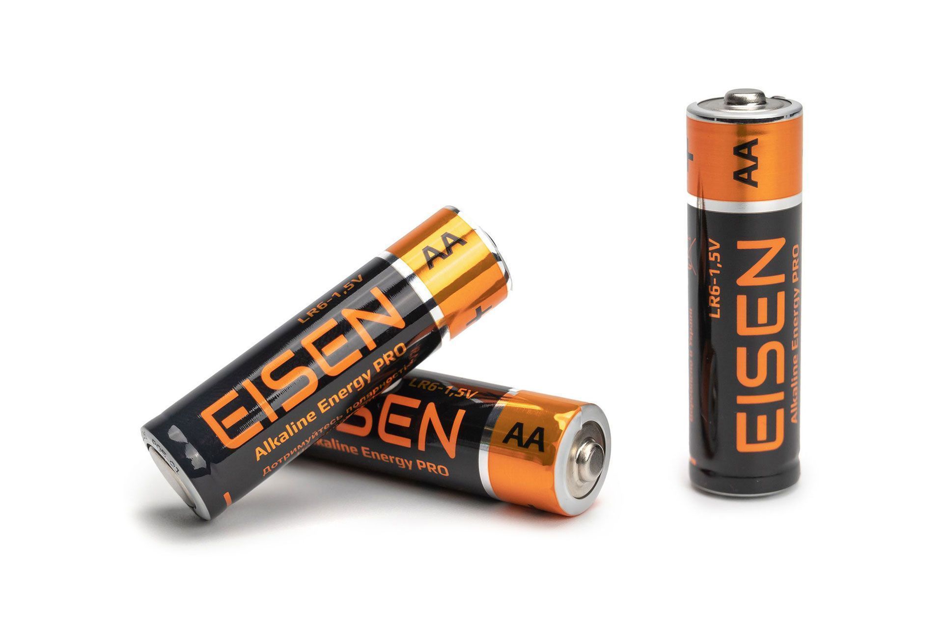 Батарейка лужна Eisen Energy Alkaline PRO LR6 (AA), блістер 4шт.