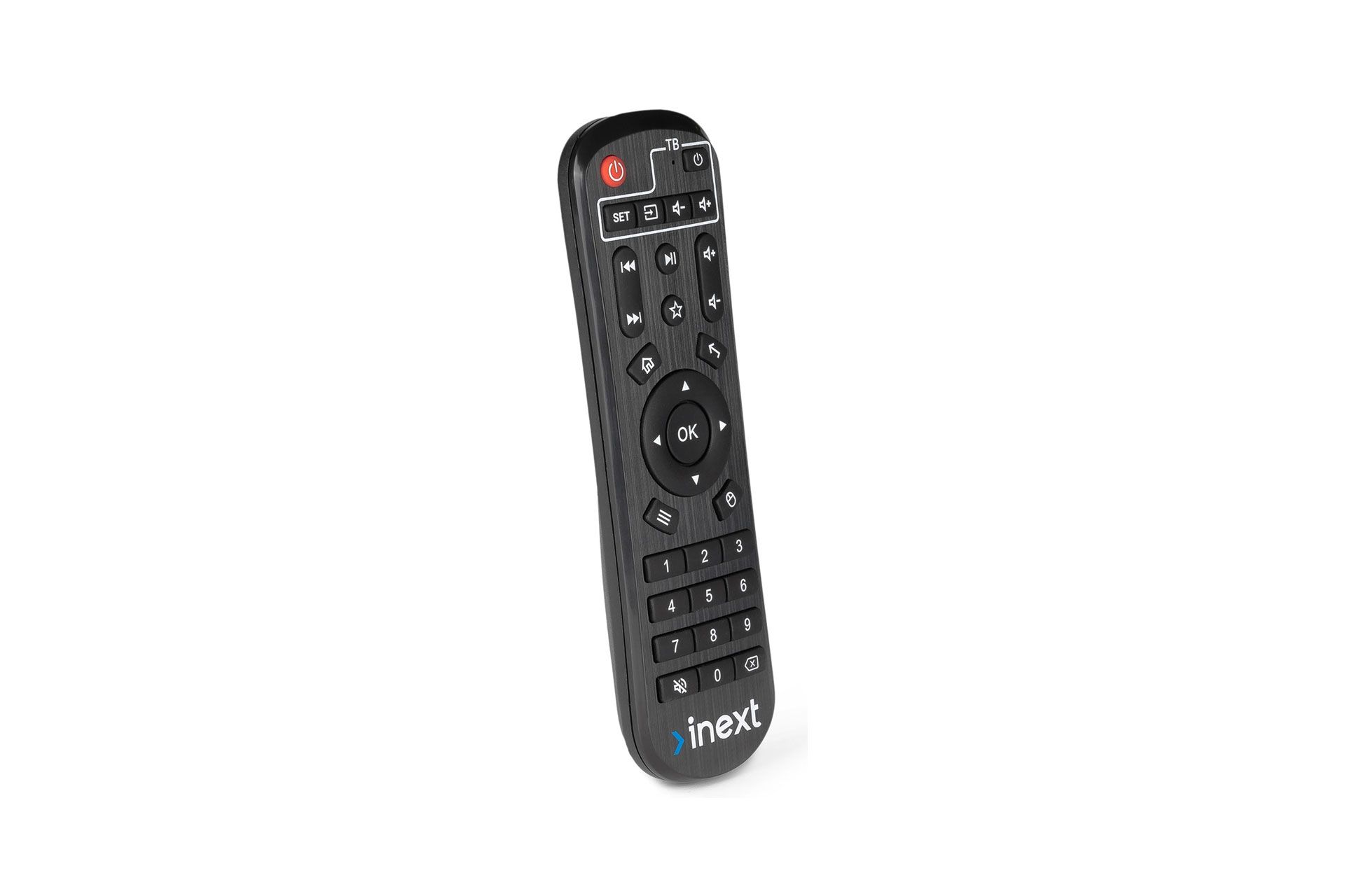 Пульт V2.0 до inext TV5/TV5 ultra/TV4/4K ultra/TV3/4K2 inext RCU V2.0 Пульт універсальний V2.0  із зоною прогр