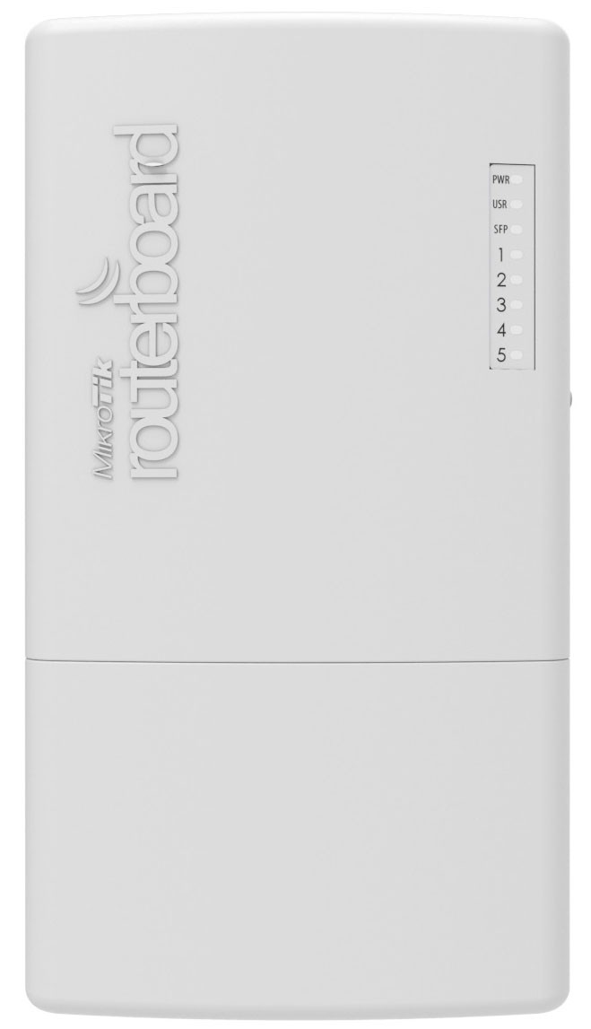 Маршрутизатор (зовнішній) MikroTik RB960PGS-PB "PowerBox Pro" (QCA9557 800 MHz, 128 MB RAM, (5) 10/100/1000)