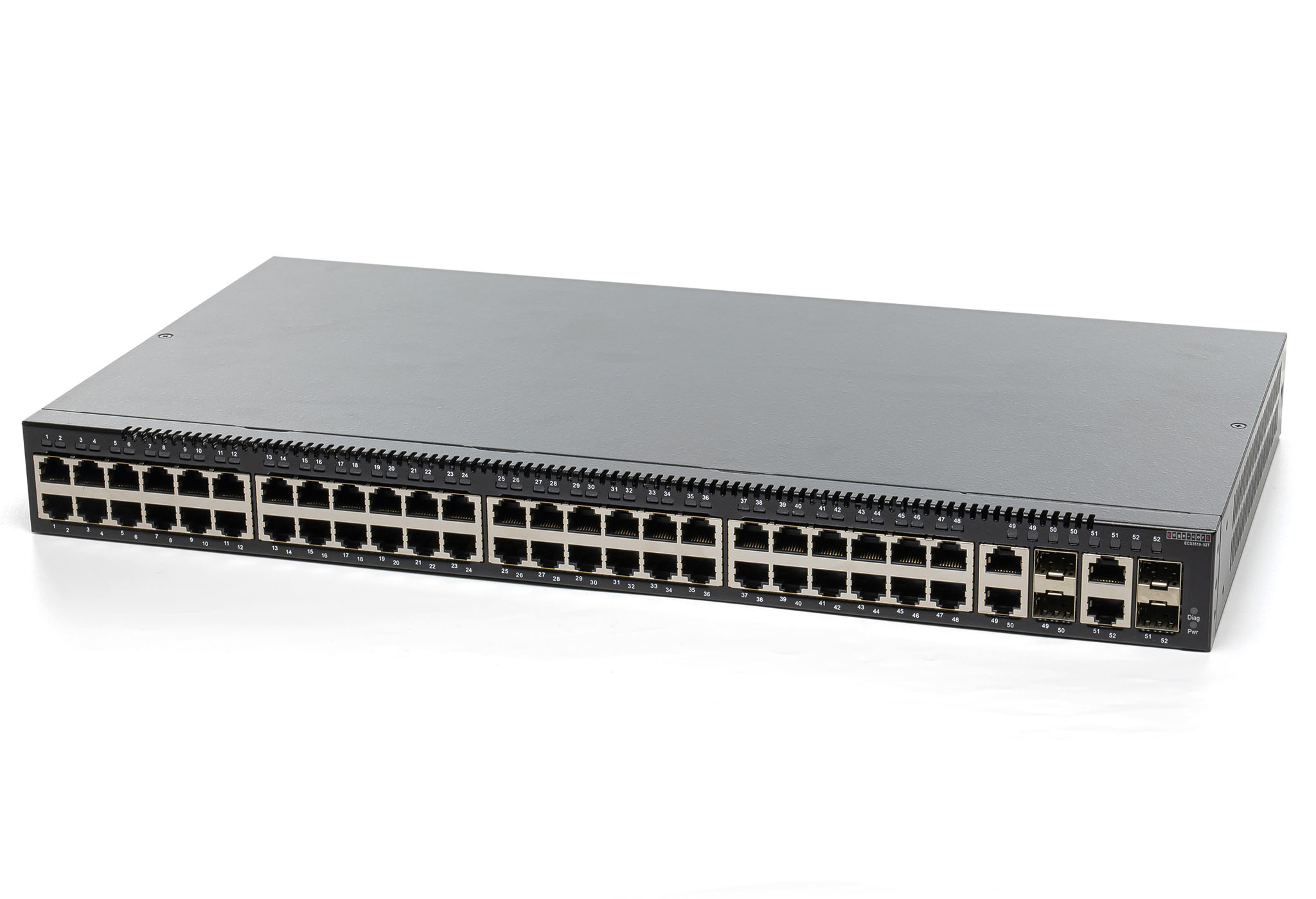 Комутатор Edge-core ECS3510-52T (L2, 48x10/100Base-T, 4x1G SFP/RJ45)