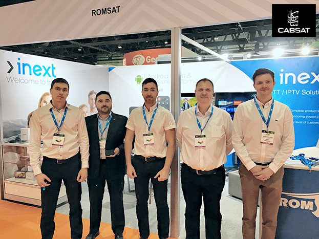 На міжнародній виставці CABSAT (Дубай) показали медіаплеєри inext - romsat.ua