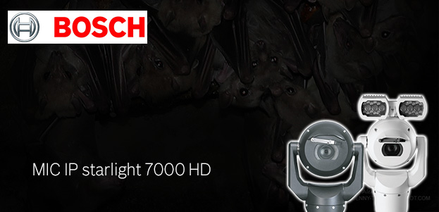 Ударостійкі PTZ відеокамери Bosch MIC IP 7000 HD | romsat.ua