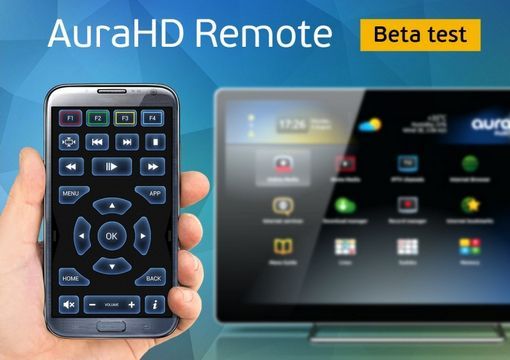 додаток AuraHD Remote для смартфонів на базі Android
