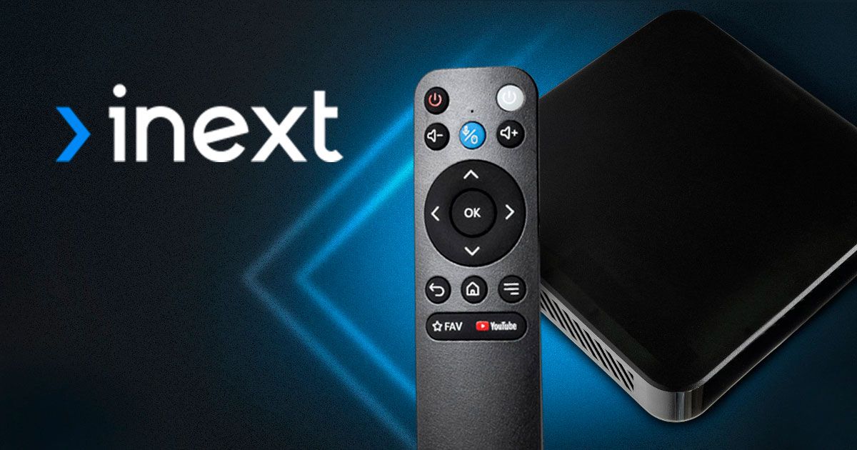 inext TV6 Ultra — медіаплеєр 4K