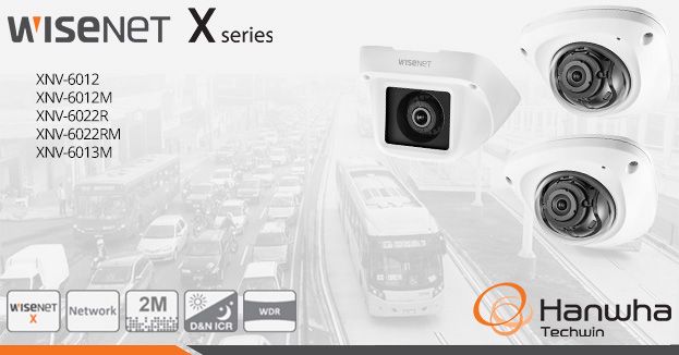 IP-камеры Wisenet X для видеонаблюдения на транспорте | romsat.ua