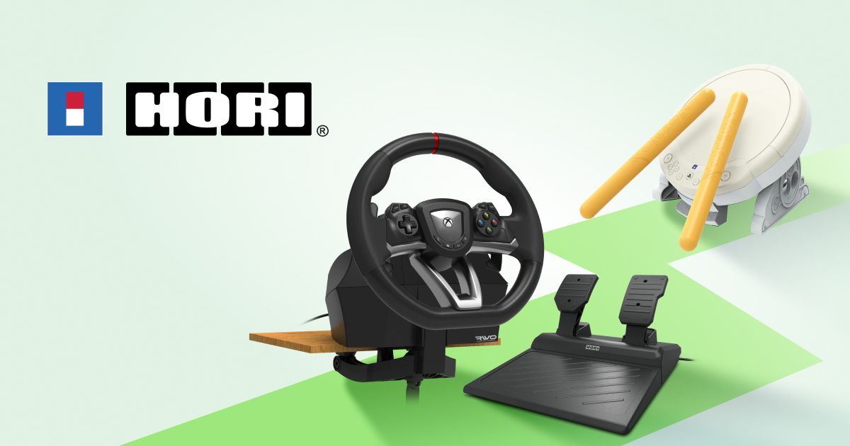 Акційні моделі HORI: Hori Racing Wheel Overdrive та Hori Taiko no Tatsujin Drum