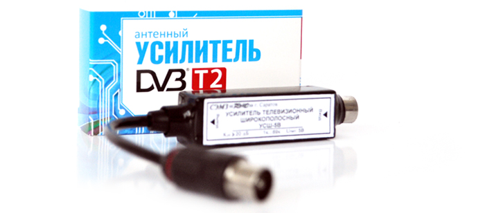 Антенний підсилювач DVB-T2 | romsat.ua