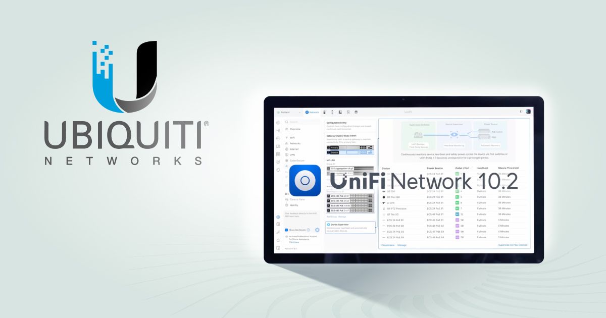 Оновлення UniFi Network 10.2: новий рівень керування мережею