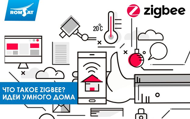ZigBee - открытые стандарт для беспроводной передачи данных | romsat.ua